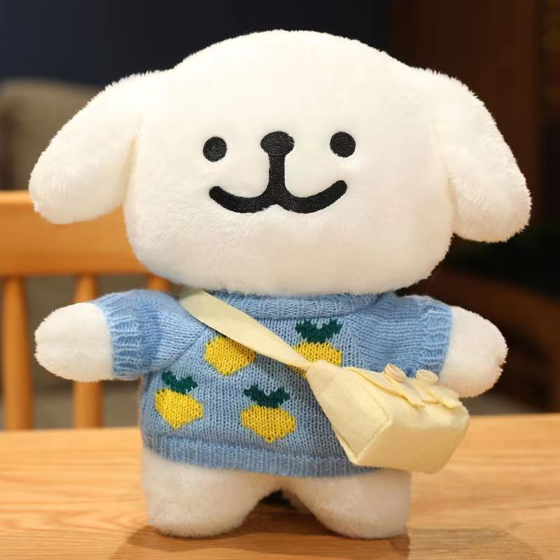Plush Toy-Maltese Cute Dog Plush Toys