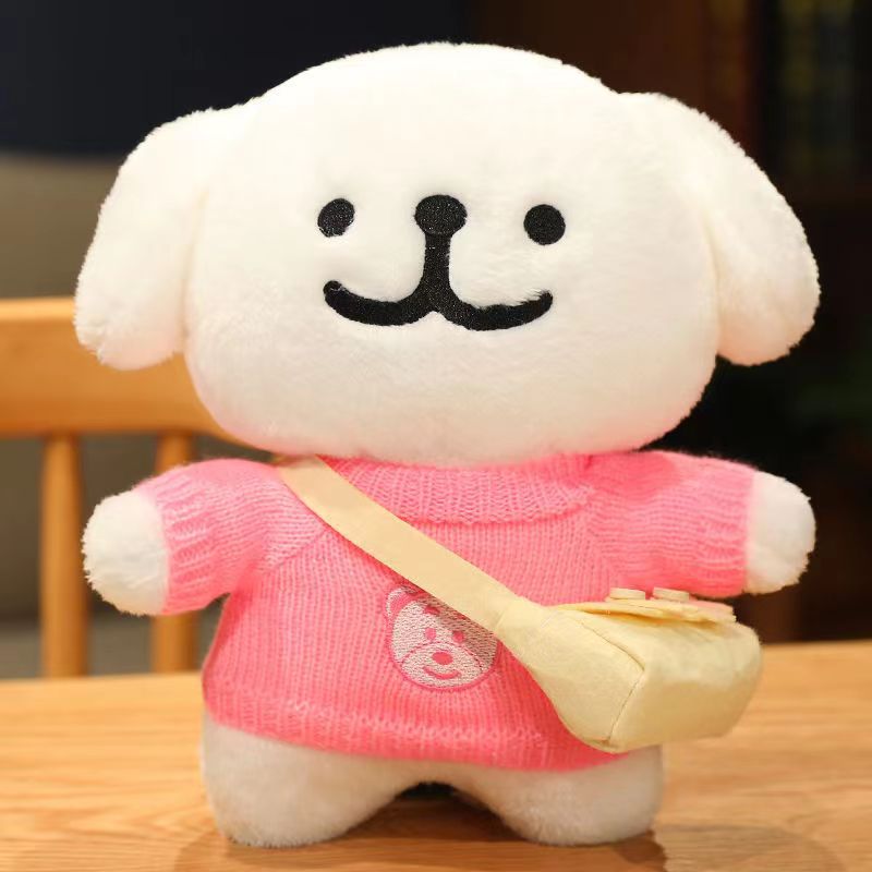 Plush Toy-Maltese Cute Dog Plush Toys
