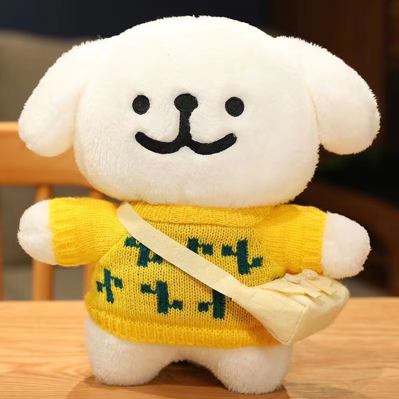 Plush Toy-Maltese Cute Dog Plush Toys