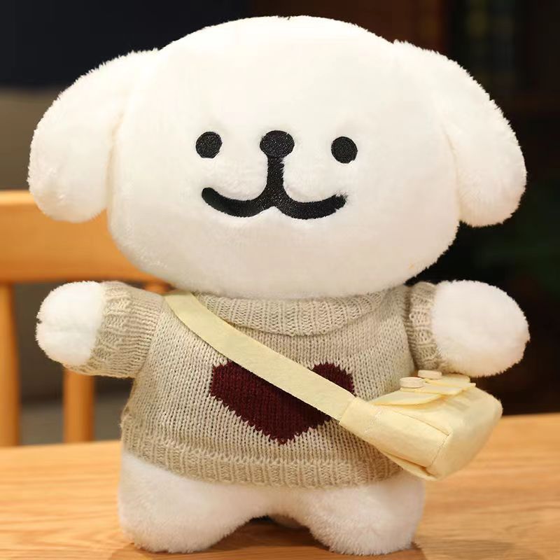 Plush Toy-Maltese Cute Dog Plush Toys