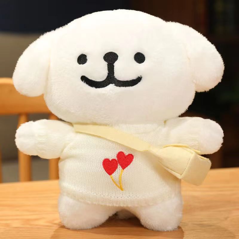 Plush Toy-Maltese Cute Dog Plush Toys