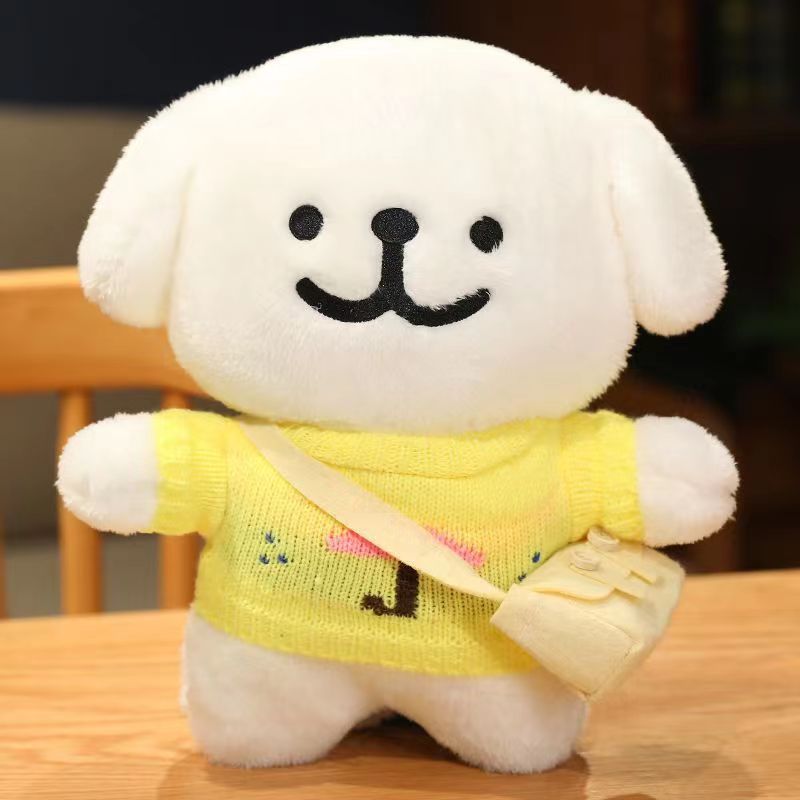 Plush Toy-Maltese Cute Dog Plush Toys
