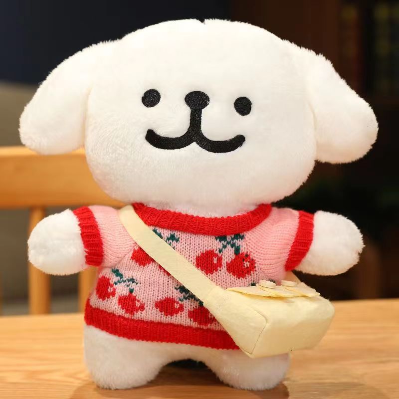Plush Toy-Maltese Cute Dog Plush Toys