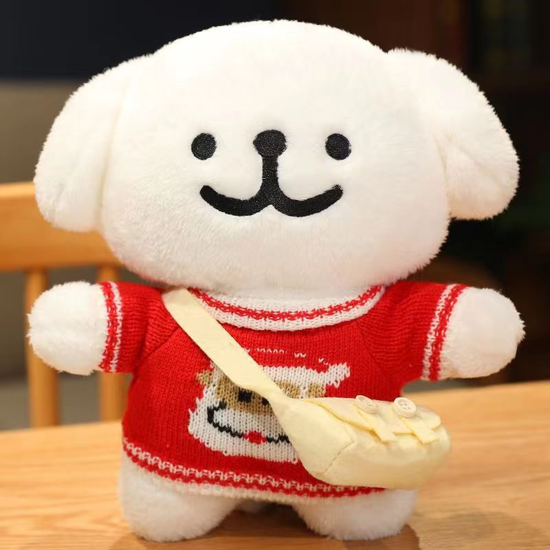 Plush Toy-Maltese Cute Dog Plush Toys