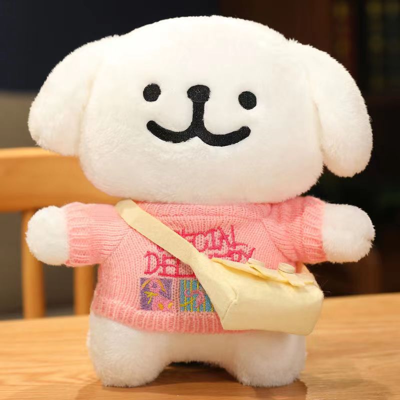 Plush Toy-Maltese Cute Dog Plush Toys