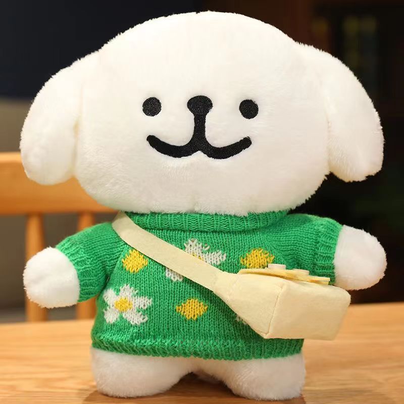 Plush Toy-Maltese Cute Dog Plush Toys