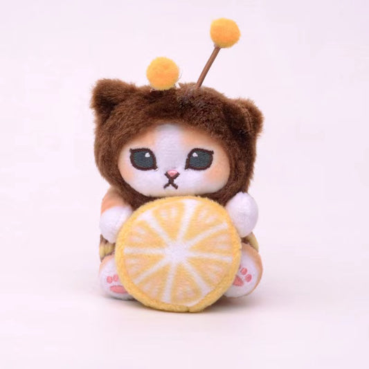 Plush Toys - Mofusand Cute Plush  Lemon Brown Cat Style