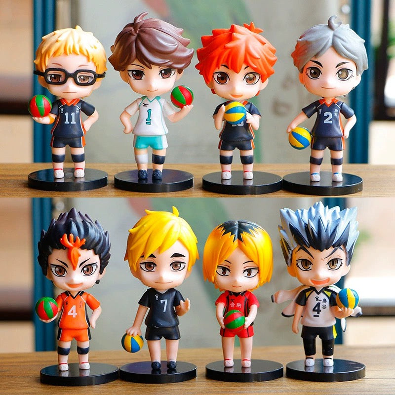 Haikyu Mini Figures Display Set