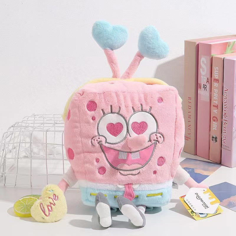 SpongeBob SquarePants Cute Soft Plush Toys Pink Color SASUGATOYS SpongeBob SquarePants Cute Soft Plush Toys Pink Color SASUGATOYS
