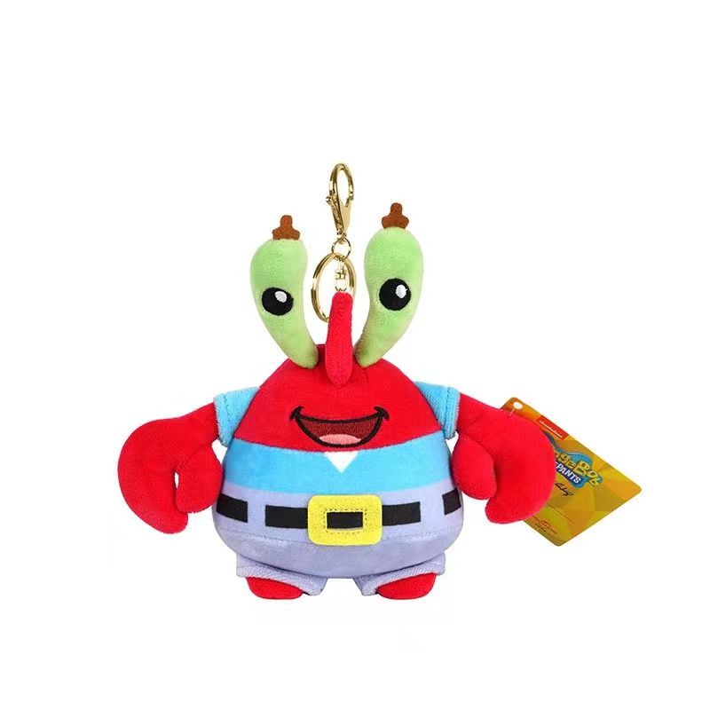 SpongeBob SquarePants-Mr. Krabs Little Cute Plush Toy Keychain
