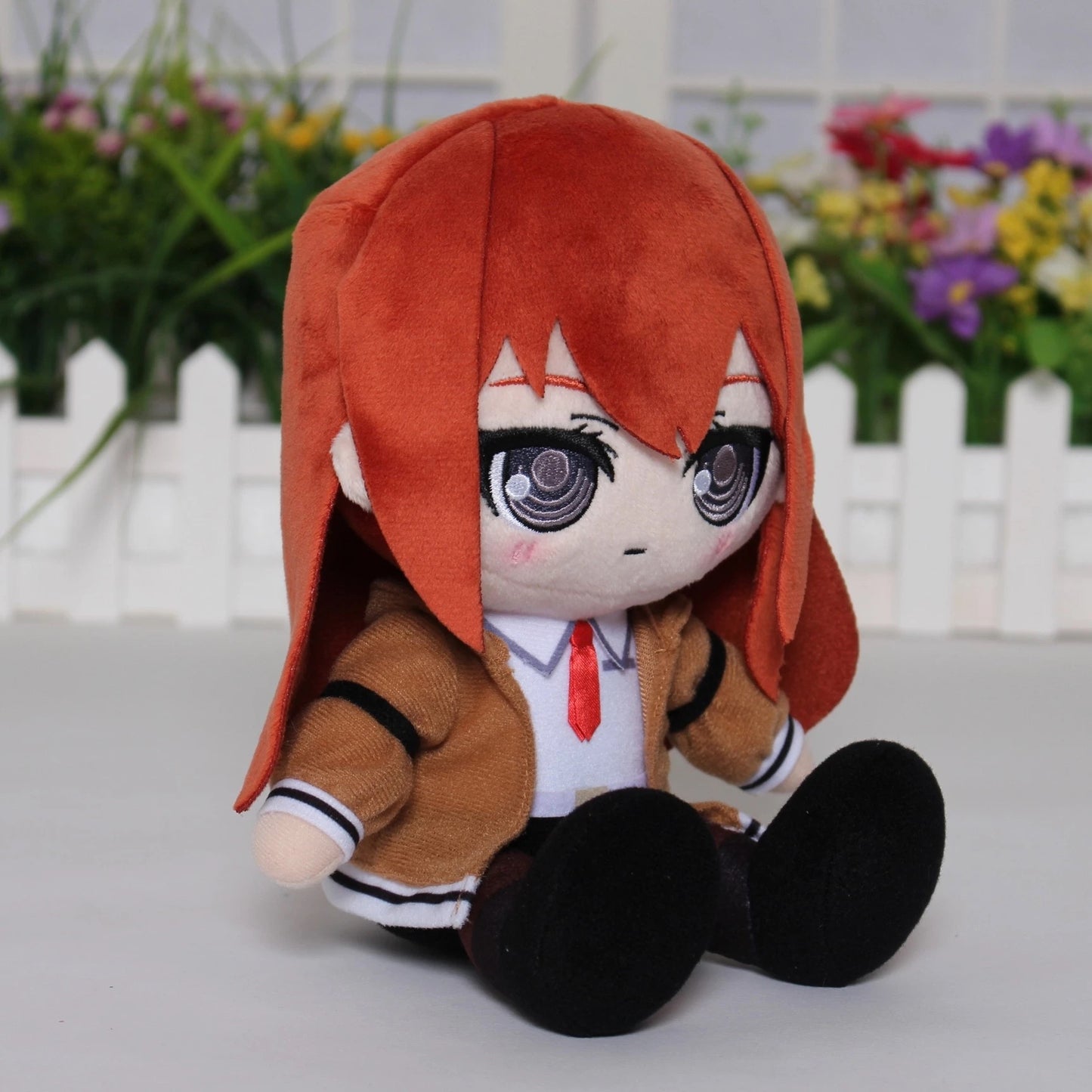 Steins;Gate – Makise Kurisu 20cm Plush Doll | Soft Collectible