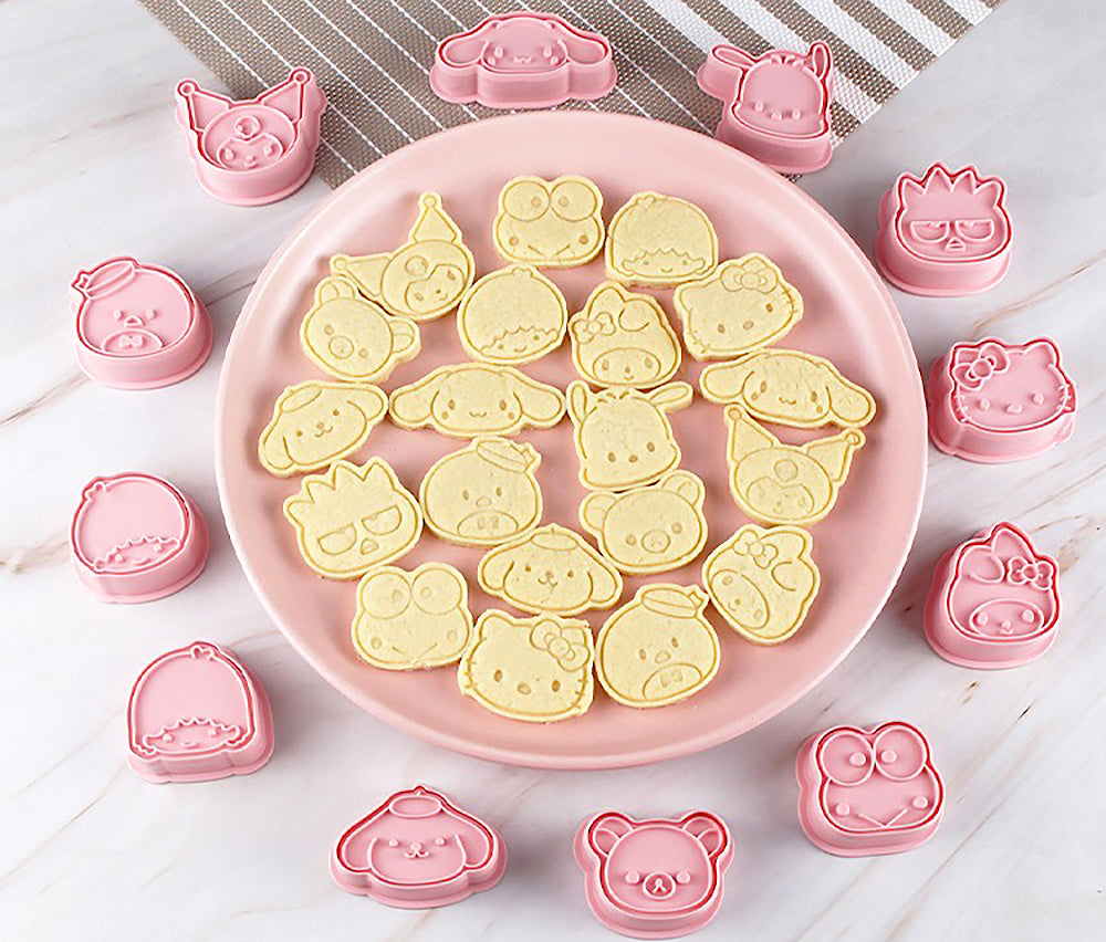 Cartoon Characters Cookie Cutter Set of 6