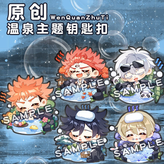 Jujutsu Kaisen Acrílico Llaveros Serie Onsen