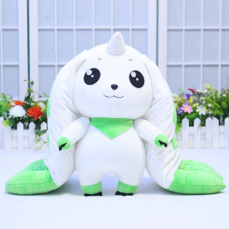 Peluches Terriermon y Lopmon Digimon