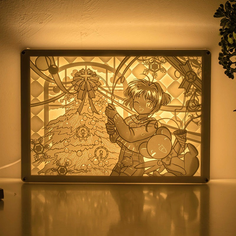 Lámparas Cardcaptor Sakura Paper-Cut Varios Diseños