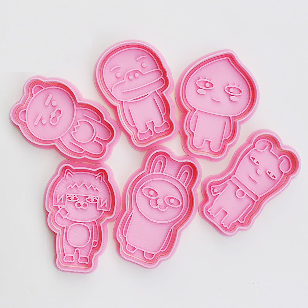 Juegos de cortadores de galletas Kakao Friends