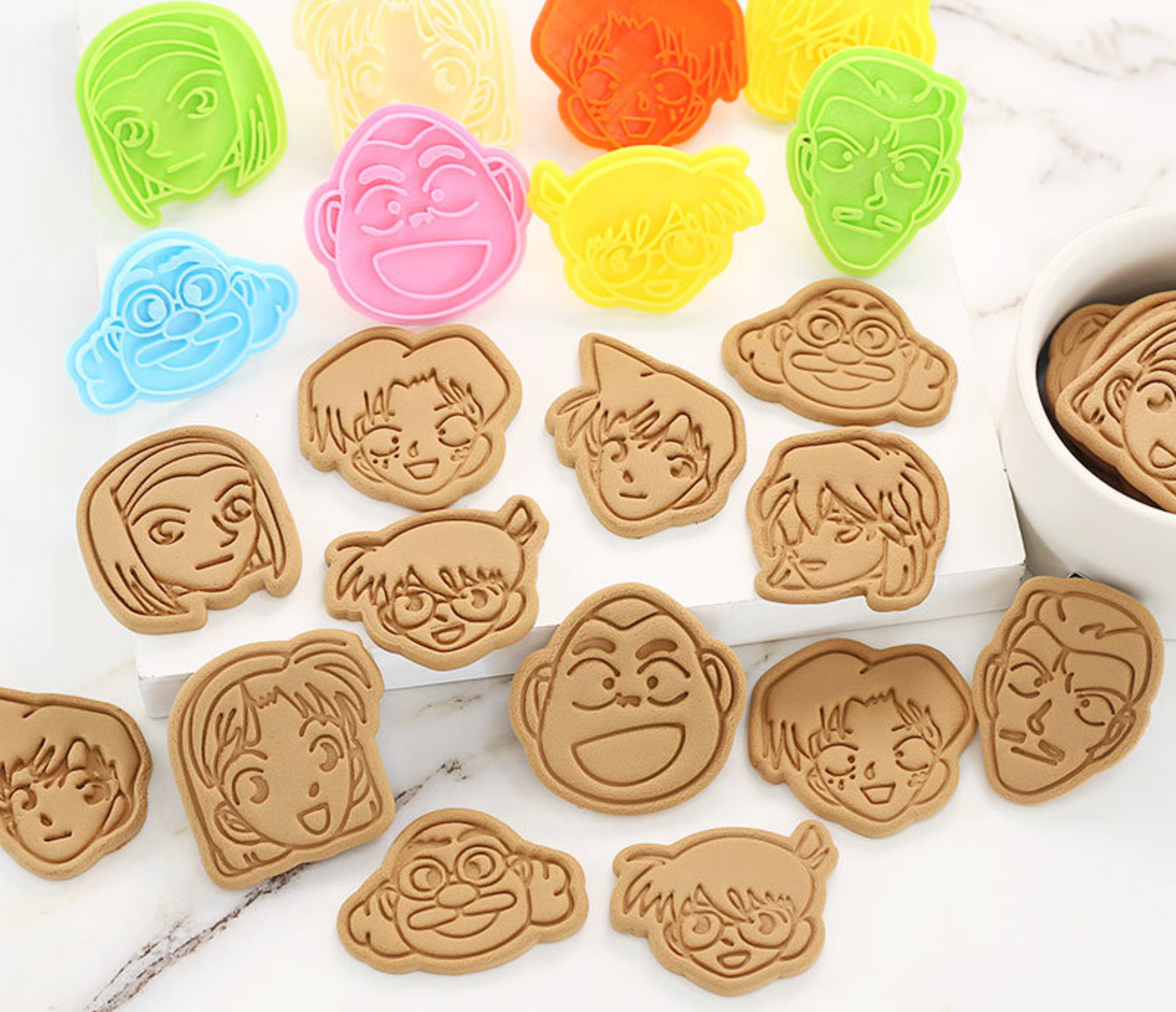 Detective Conan 9 Pcs Cookie Cutters Set