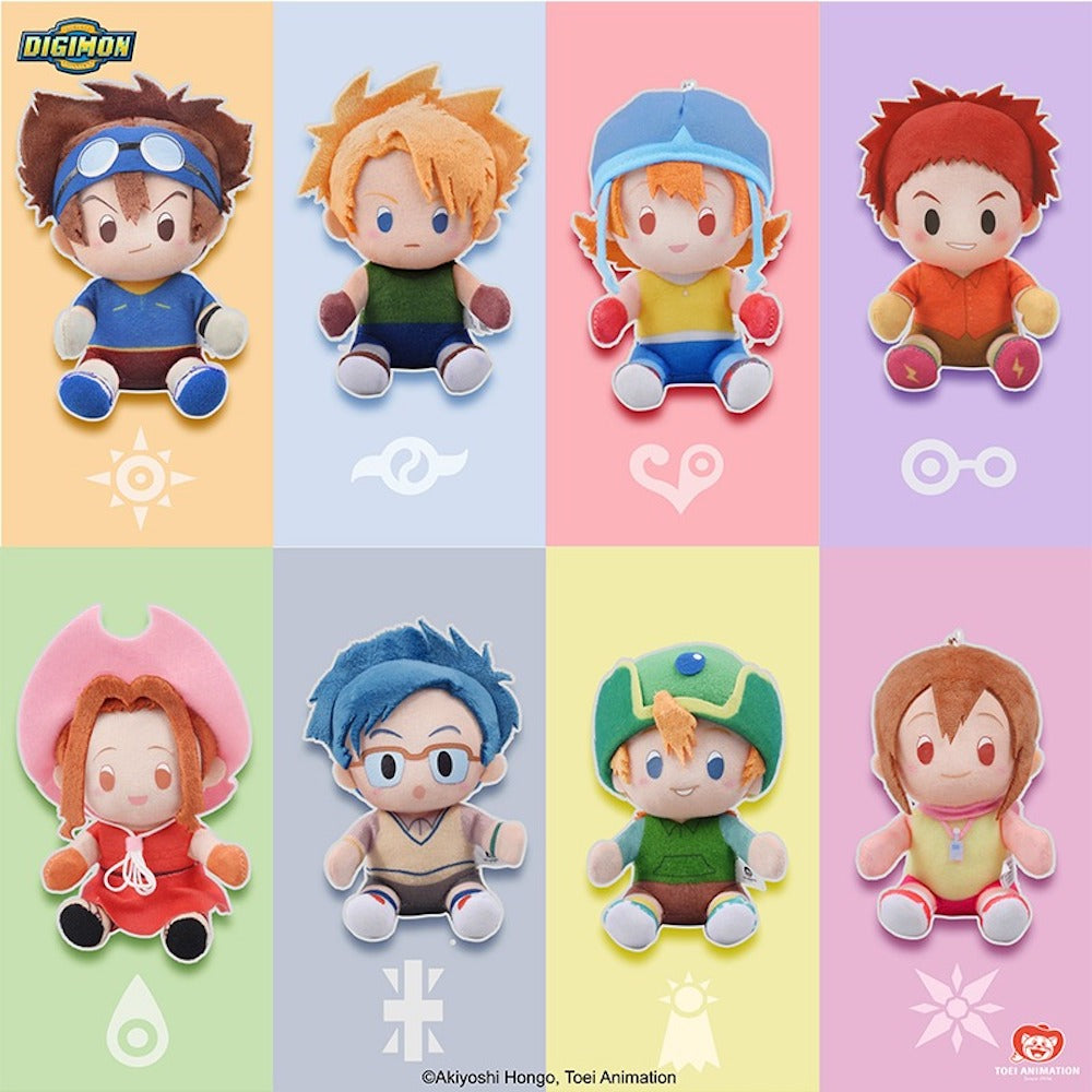 Digimon Adventures Plushie Tamers Blind Box Set