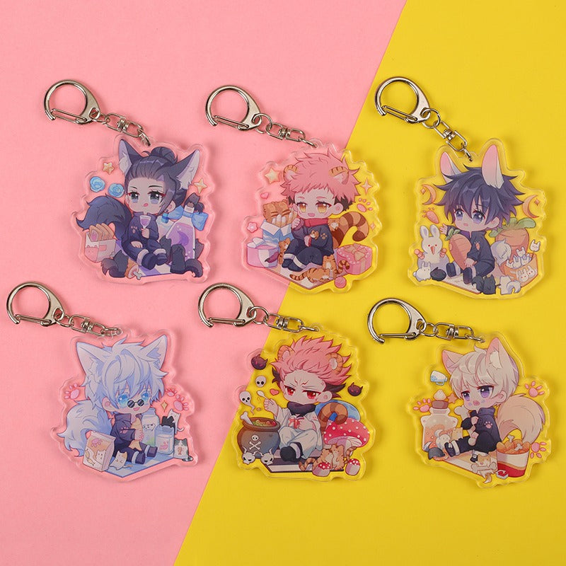 呪術廻戦 アクリルキーホルダー かわいいみみシリーズ