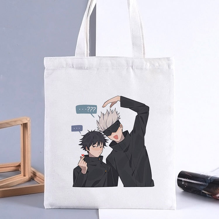 Jujutsu Kaisen 100% Algodón Bolso Tote Casual
