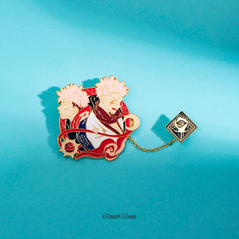 Broche de pin esmaltado premium Jujutsu Kaisen