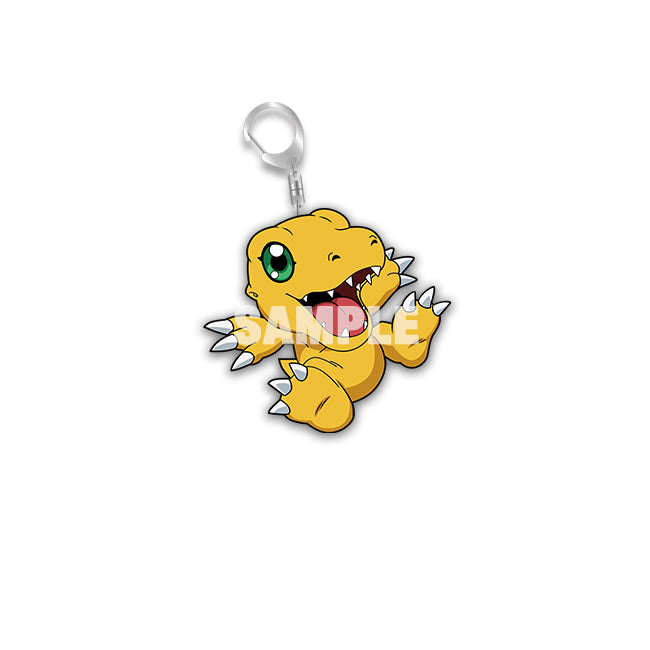 Digimon Chibi Charms Acrylic Keychain Set 1