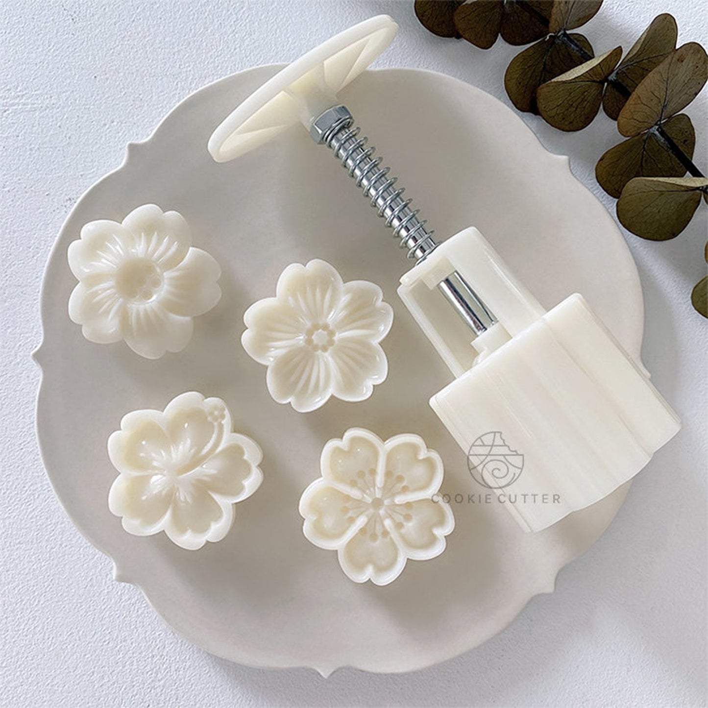 Sakura & Roses EZ Press Cookie Cutters