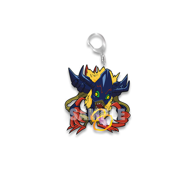 Digimon Chibi Charms Acrylic Keychain Set 5