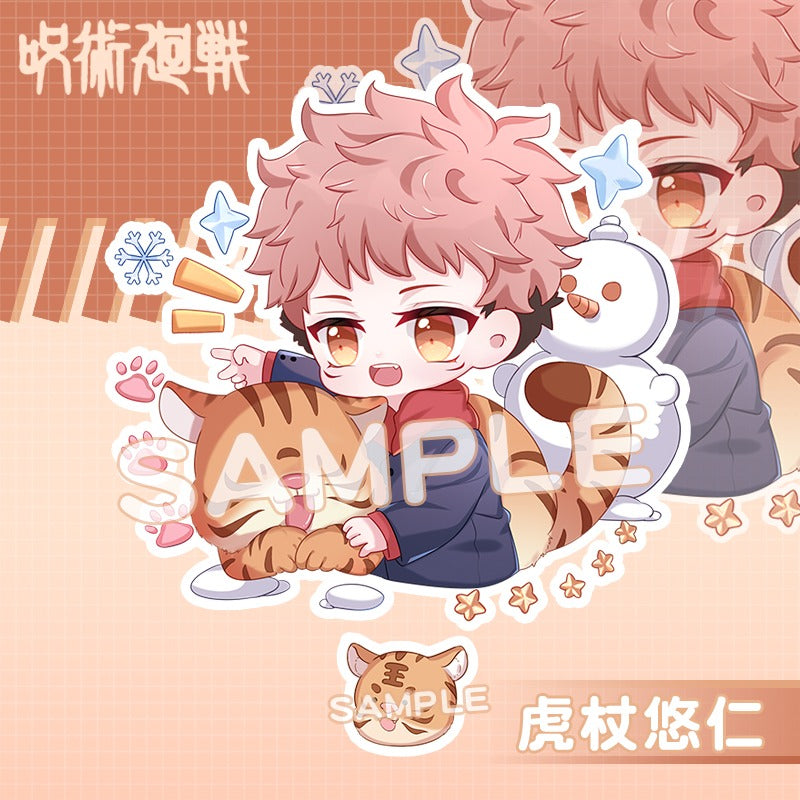 Jujutsu Kaisen Acrílico Llaveros Serie de mascotas