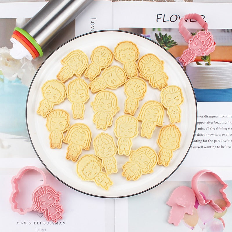 Tokyo Revengers 6 Pcs Cookie Cutters Set