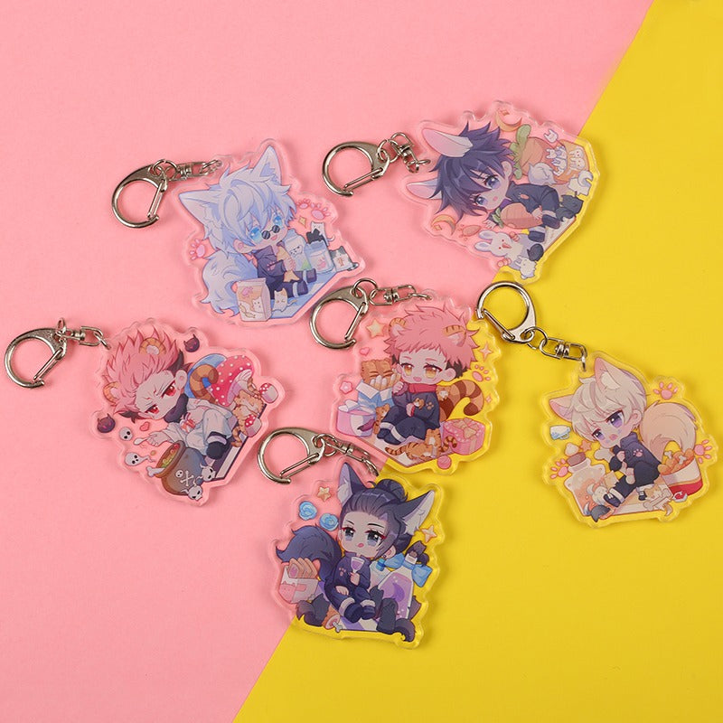 呪術廻戦 アクリルキーホルダー かわいいみみシリーズ