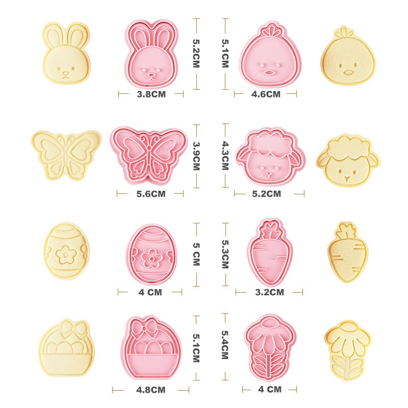 Easter Sunday Cookie Cutters Sets