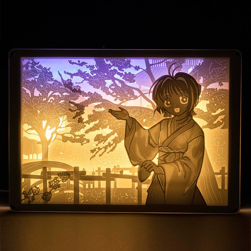 Lámparas Cardcaptor Sakura Paper-Cut Varios Diseños