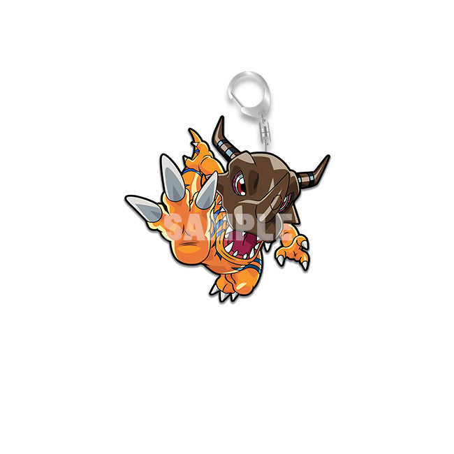 Digimon Chibi Charms Acrylic Keychain Set 1