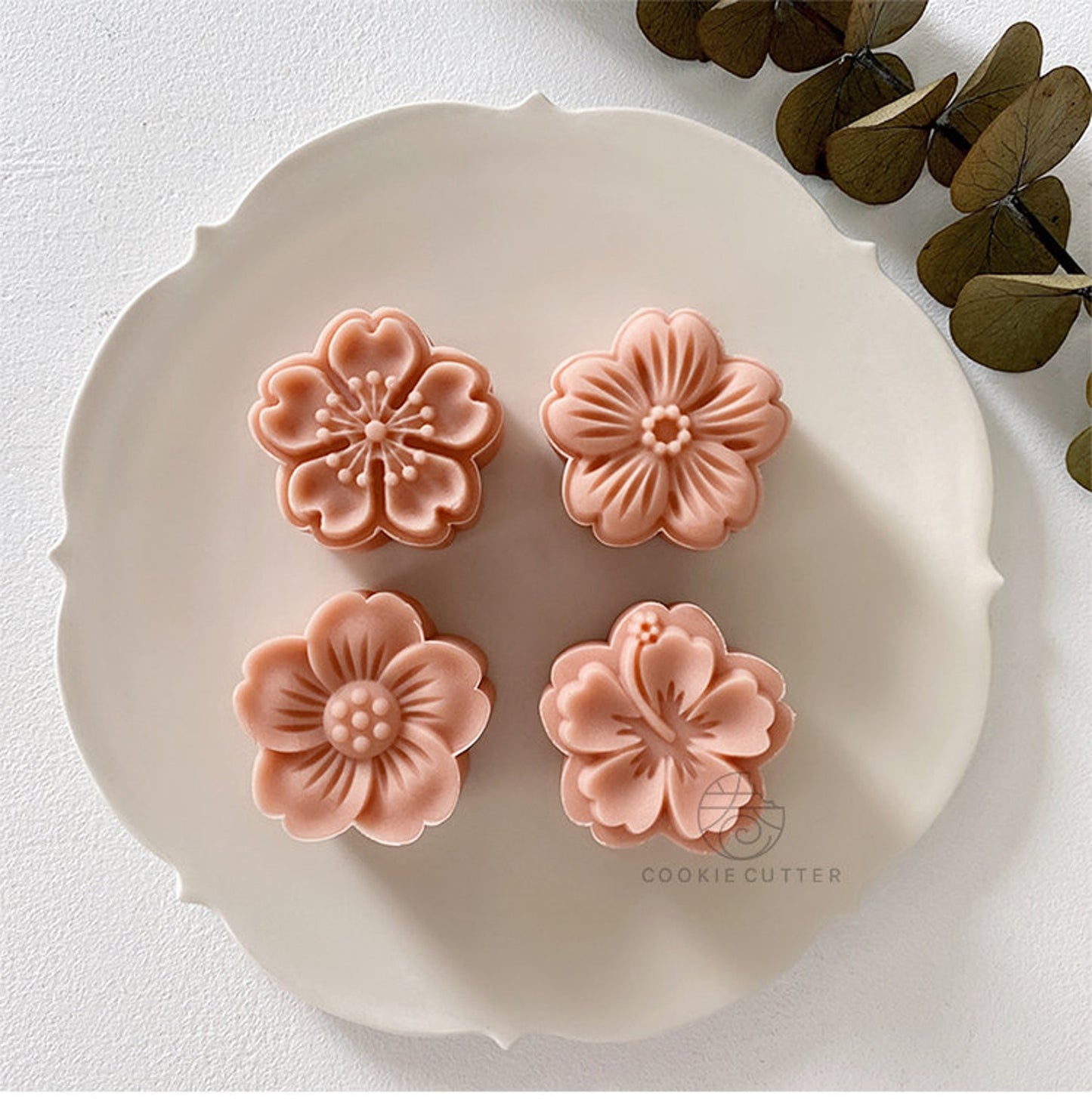 Sakura & Roses EZ Press Cookie Cutters