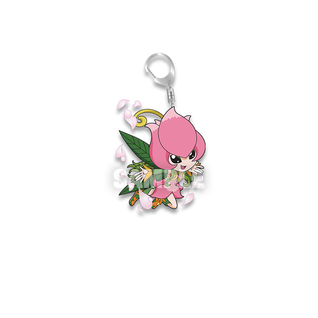 Digimon Chibi Charms Acrylic Keychain Set 5