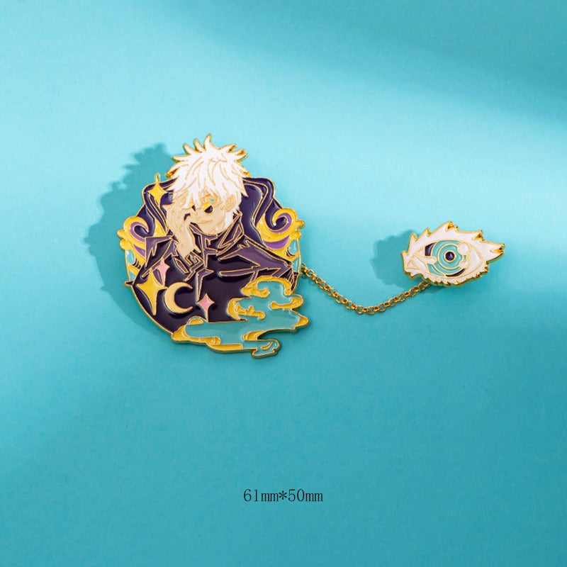 Broche de pin esmaltado premium Jujutsu Kaisen
