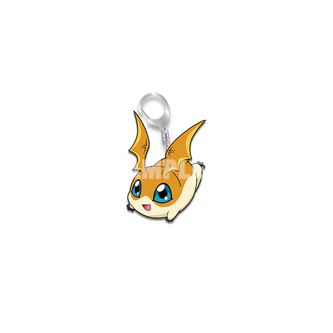 Digimon Chibi Charms Acrylic Keychain Set 4