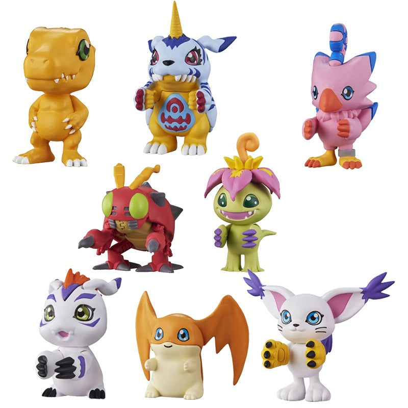 Digimon Adventure Line Up Series 1 Mini Figures Set of 8