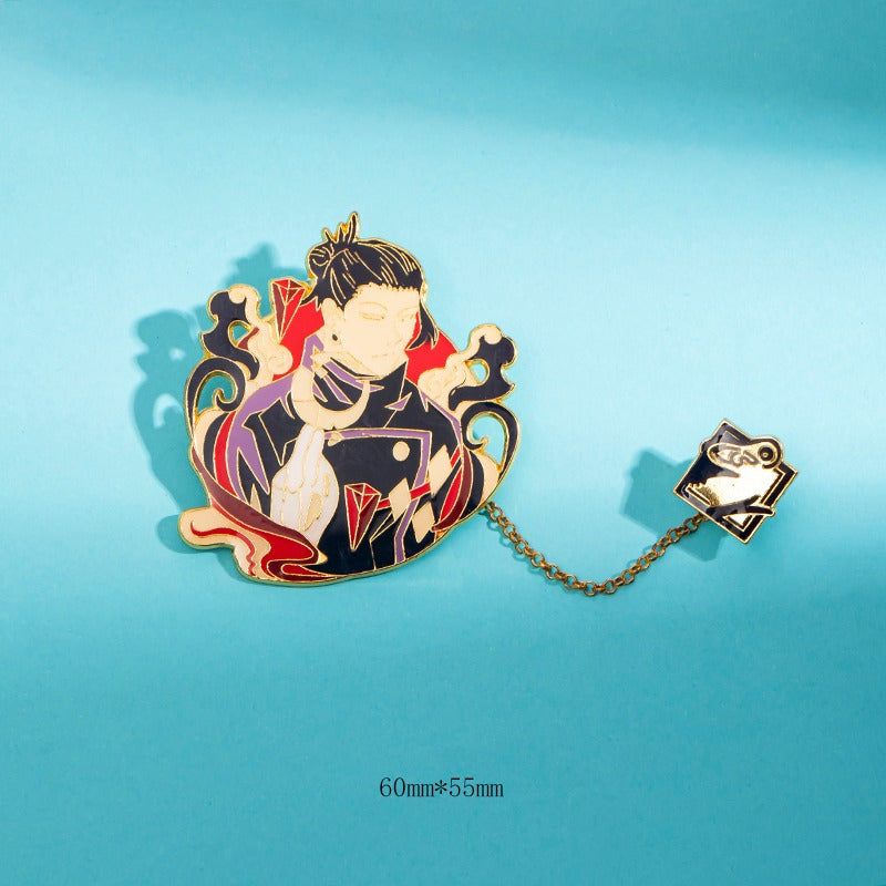 Broche de pin esmaltado premium Jujutsu Kaisen