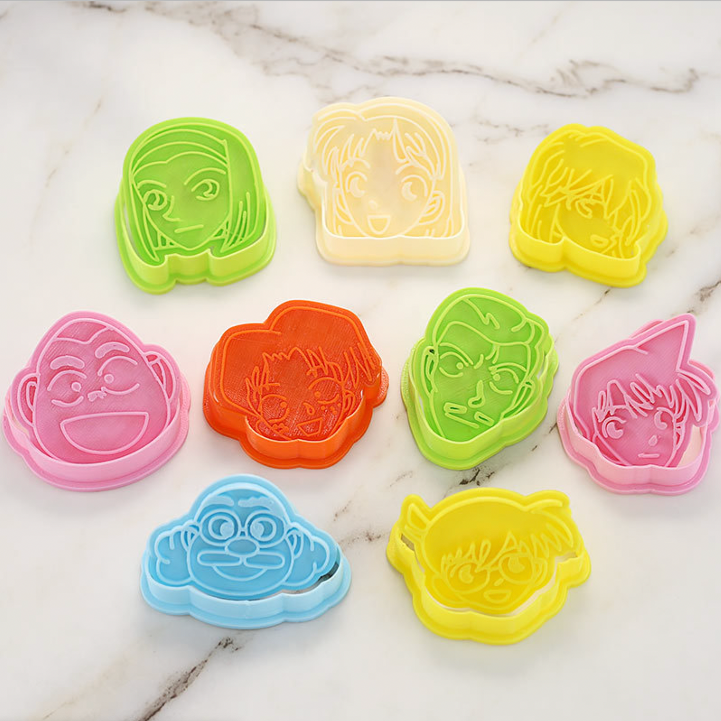 Detective Conan 9 Pcs Cookie Cutters Set
