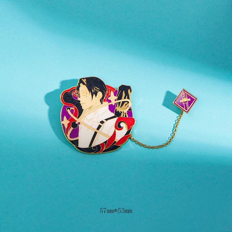 Broche de pin esmaltado premium Jujutsu Kaisen