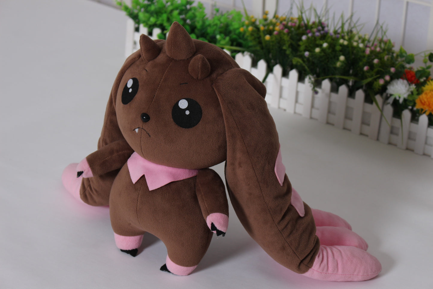 Peluches Terriermon y Lopmon Digimon