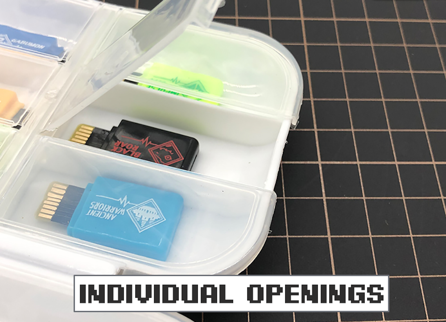 Vital Bracelet Dim Cards Plastic Storage Case