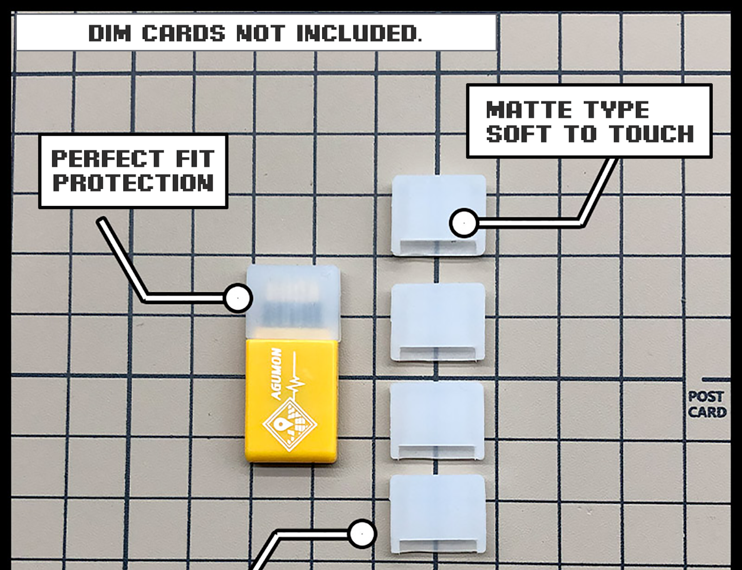 Estuche de almacenamiento de metal Vital Bracelet Dim Cards