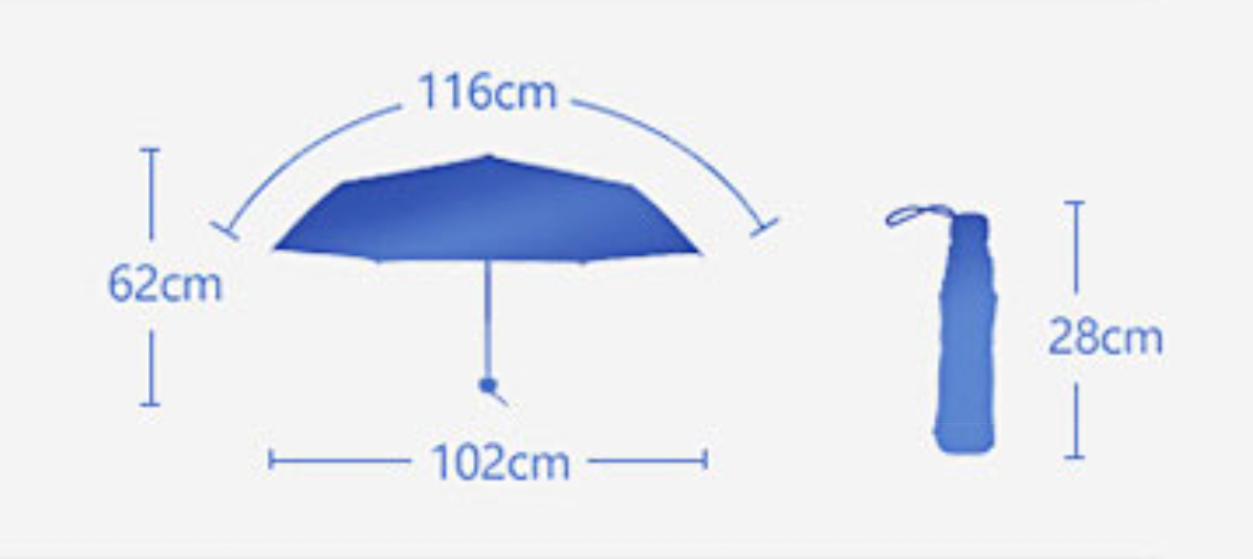 Digimon Adventure Tri-Fold Umbrella