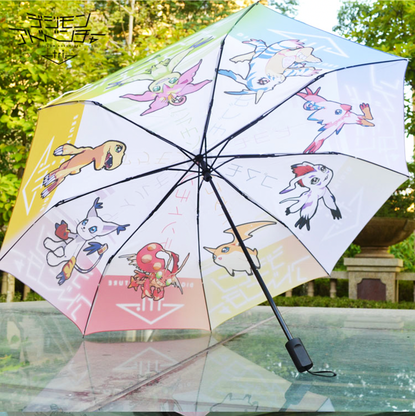 Digimon Adventure Tri-Fold Umbrella