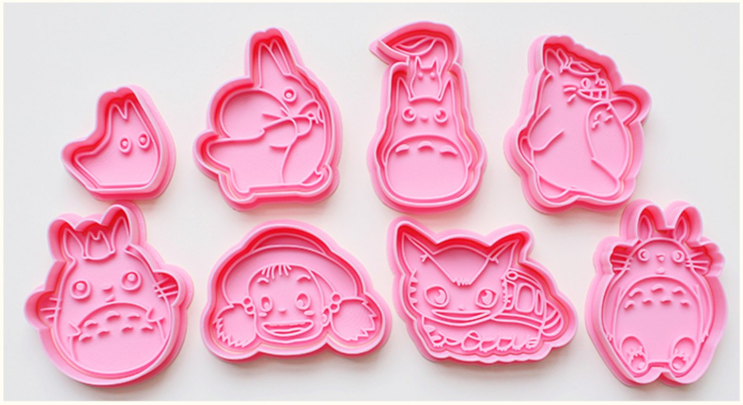 My Neighbor Totoro 8 Pcs Cookie Cutters Set Series 2