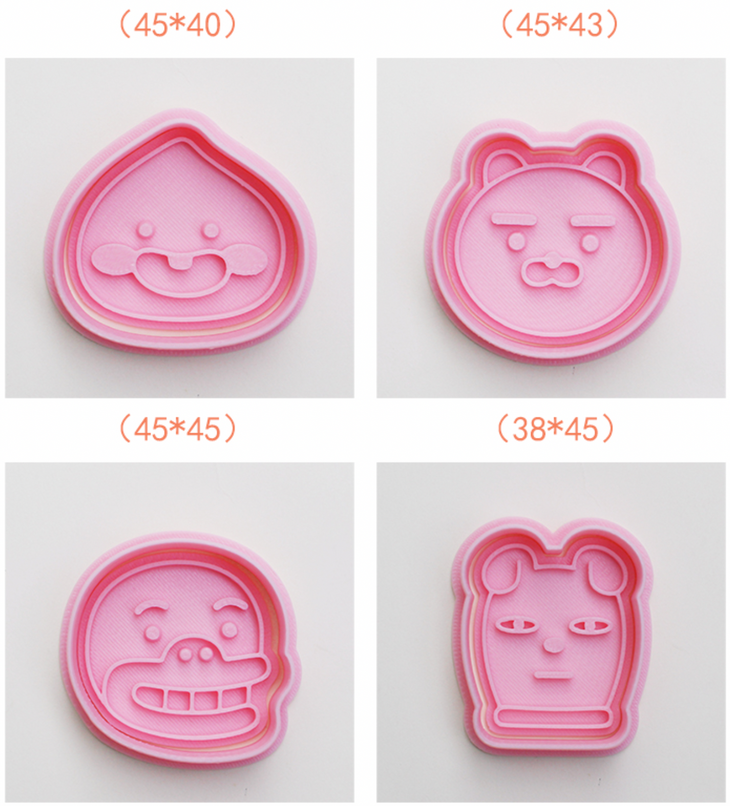 Juegos de cortadores de galletas Kakao Friends