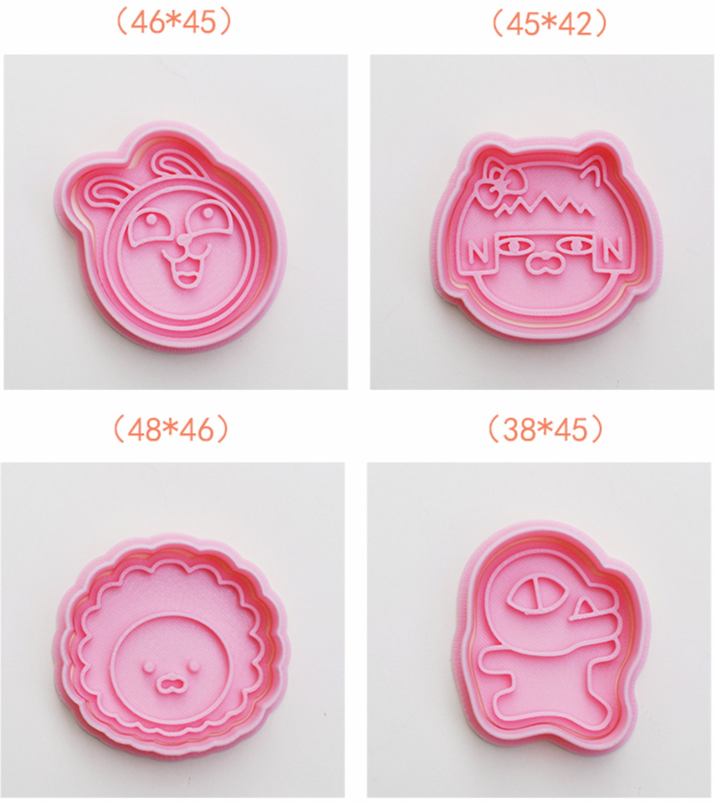 Juegos de cortadores de galletas Kakao Friends